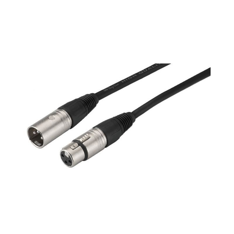 Monacor MECN-1500/SW Kabel NEUTRIK XLR, 15m